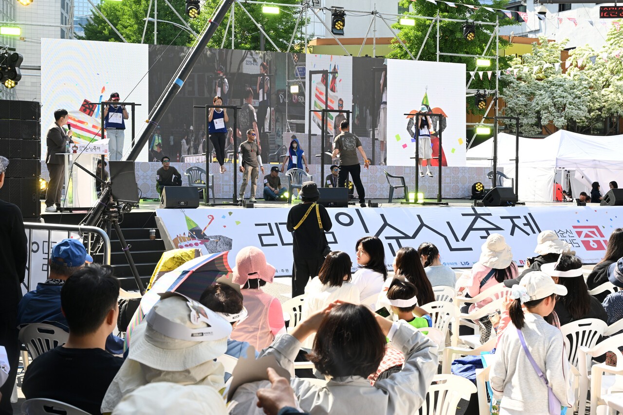 철인 이순신. 사진=중구청